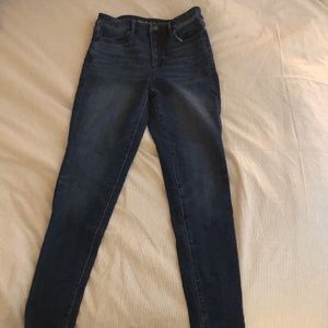 American eagle super high rise jeggings